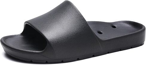 Arch Support Slides for Women and Men Quick Drying with Drain Holes Shower Shoes Soft Cushioned Anti-Slip Pool Slide Comfort Bathroom Shower Slides in Saudi Arabia