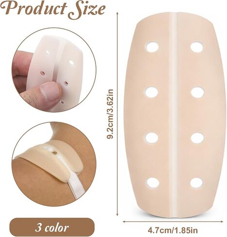 12Pcs Bra Strap Cushions, Anti-Slip Shoulder Pads for Women, Silicone Bra Strap Holder to Prevent Slipping, Soft Shoulder Straps Pad for Underwear Daily Wear in Kuwait