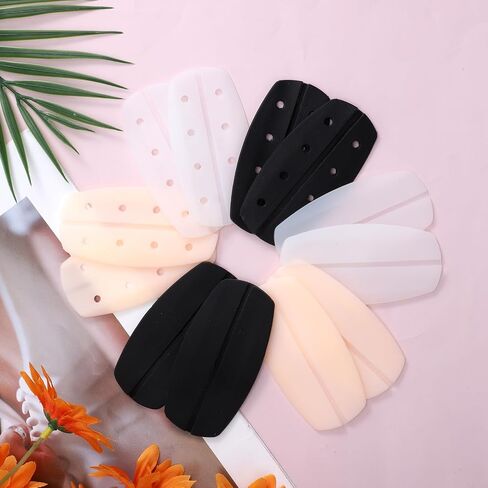 12Pcs Bra Strap Cushions, Anti-Slip Shoulder Pads for Women, Silicone Bra Strap Holder to Prevent Slipping, Soft Shoulder Straps Pad for Underwear Daily Wear in Kuwait