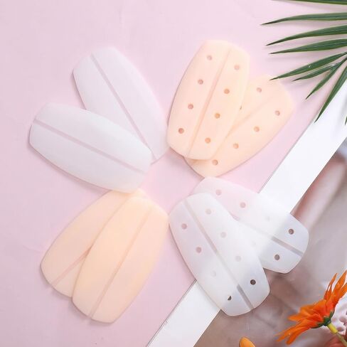Sibba 8Pcs Bra Strap Cushions, Anti-Slip Shoulder Pads for Women, Silicone Bra Strap Holder to Prevent Slipping, Soft Shoulder Straps Pad for Underwear Daily Wear in Kuwait