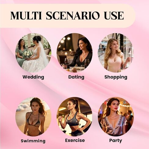 15 pcs Bra Strap Clips, Bra Clips to Make Racerback, Bra Strap Holders, Anti-slip Bra Strap Holder, Bra Cleavage Control Clips – 5 designs & 3 colors in Saudi Arabia