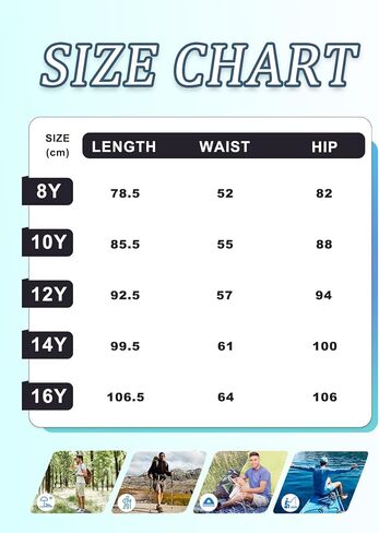 Girls Cargo Jogger Pants, Elastic Waist Casual Pants with Multi-Pockets for Kids School Daily Wear in Kuwait