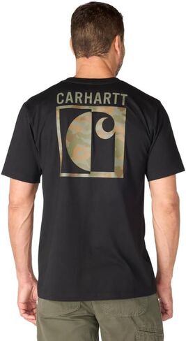 Carhartt Men's Irvine Relaxed Block Camo T-Shirt in Kuwait