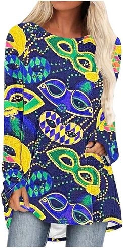 Boys Mardi Gras Shirt Button Down Pink T-Shirt Women Sportswear Shoes for Sequin Outfits Tee Hoodie Jumpsuit Tops in Saudi Arabia
