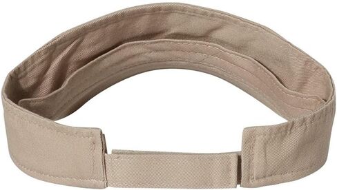 Valucap - Bio-Washed Visor - VC500 - Adjustable - Khaki in Saudi Arabia