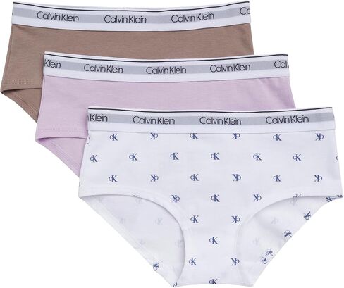 Calvin Klein Girls' Hipster 3-pack in Kuwait