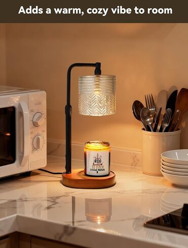 Candle Warmer Lamp with Timer, Christmas Birthday Gifts for Women Mom, House Warming Gifts New Home Vintage Decor, Wax Melt Warmer for Jar Candles in Kuwait