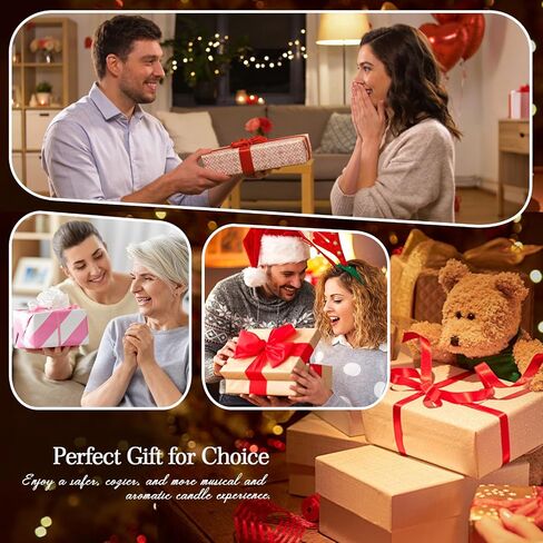 Gifts for Women, Candle Warmer Lamp with Bluetooth Speaker, Timer and Dimmer Candle Warmer Lamp with Height-Adjustable Pole Fits Different Wax Jars Perfect for Sleep, Relaxation & Home Decor in Kuwait