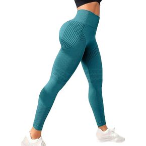 High Waisted and Hip Lifting Yoga Elastic Quick Drying Tight Pants Athletic Leggings Tummy Control Tight Trousers in Saudi Arabia