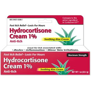 TARO Hydrocortisone Aloe 1% Cream 1Oz in Kuwait