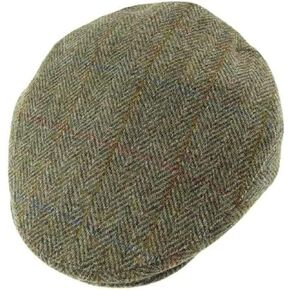 Harris Tweed County Cap Green Heringbone in Saudi Arabia