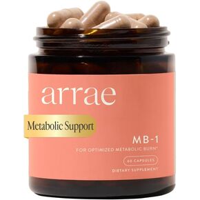Arrae MB-1 Metabolism Support Supplement for Women | Natural Digestive & Energy Formula | 30 Capsules in Saudi Arabia