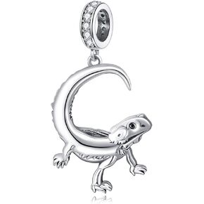 Bearded Dragon Charm for Women Lizard Beaded Jewelry Gift for Women Mother Friend in Saudi Arabia