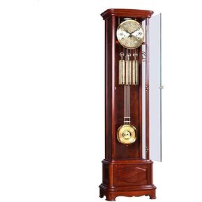 Grandfather Clocks Mahogany Floor Clock Original Copper Mechanical Movement Vertical European-Style Living Room Nordic Simple in Kuwait