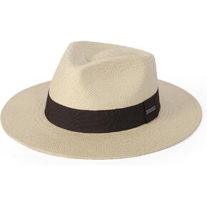 Santa Fe Blocked Straw Outback Hat – 100% Paper, Wide Flat Brim, Sun Protection | Outdoor Ranch Beach in Saudi Arabia