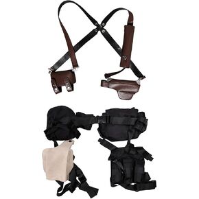 Mens Cosplay Costume Belt Back Braces Set Leg Holster Accessories Halloween Outfits Props in Saudi Arabia