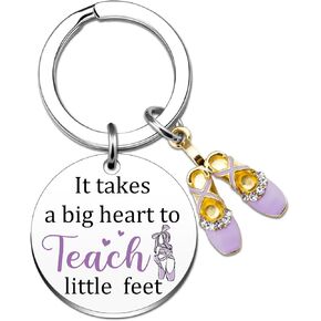Dance Teacher Appreciation Gifts Teacher Keychain Dance Gifts for Women Female Dancer Gift for Teachers from Students Christmas Presents for Her Dancer Accessories in Saudi Arabia