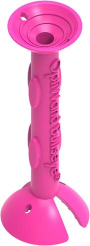 Bullseye Pink Large Soft Contact Lens Removal & Insertion Tool - Silicone Rubber Soft Lens Applicator & Remover Device with Pincher End & Finger Grips - Safe & Easy on Eyes, Travel Size 1.88" in Saudi Arabia