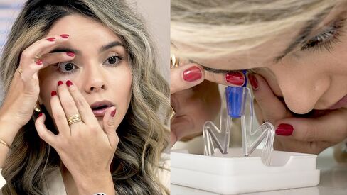 Contact Lens Inserter with Medical-Grade Silicone Holder in Kuwait