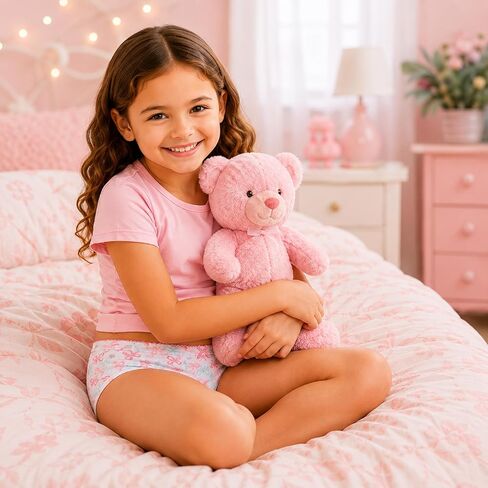 Princess Rose Baby Toddler Girls Underwear - 5 Pack Cotton Pointelle Knit Kids Underwear Girls Panties Multipack (2T-6X) in Kuwait