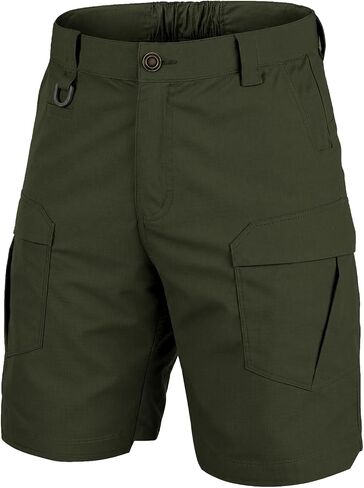 Men's Hiking Cargo Shorts Waterproof Quick Dry Work Shorts Lightweight Casual Outdoor Tactical Shorts with Pockets (No Belt) in Kuwait