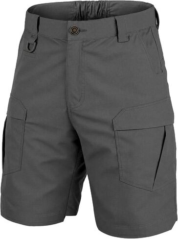 Men's Hiking Cargo Shorts Waterproof Quick Dry Work Shorts Lightweight Casual Outdoor Tactical Shorts with Pockets (No Belt) in Saudi Arabia