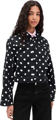 Essentiel Antwerp Women's Jaborosa Boxy Cropped Jacket in Saudi Arabia