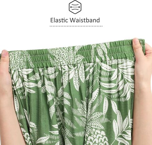 SEAFORM Women's Boho Floral Print Midi Skirt A-Line Elastic High Waist Flowy Long Skirts Casual Summer Beach Vacation Skirt in Saudi Arabia
