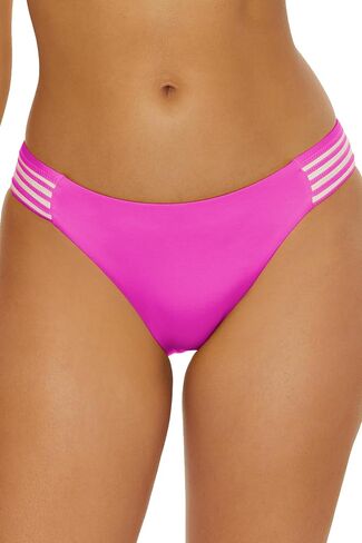 Trina Turk Womens Monaco Tab Hipster Bikini Bottom, Cheeky Coverage, Swimwear Separates for Women in Kuwait