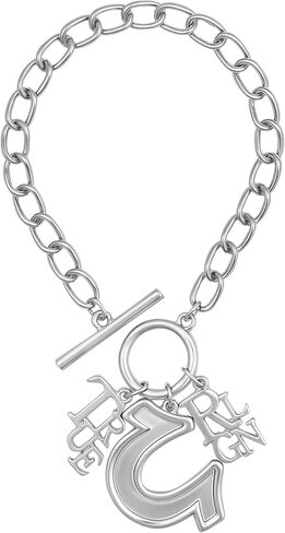 True Religion Horseshoe & Logo Charm Bracelet in Saudi Arabia