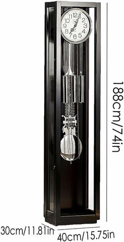 Grandfather Clocks Standing Floor Clock Living Room Grandfather European Silent Creative Garden Decoration in Kuwait
