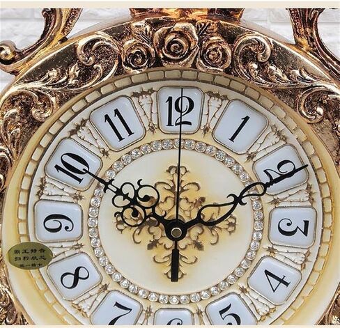 Grandfather Clocks Retro Grandfather Clock Resin Statue Living Room Decorative Ornaments Watch in Kuwait