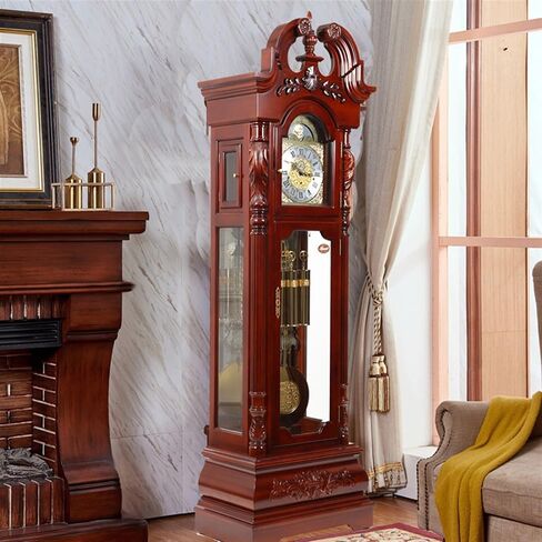 Grandfather Clocks Traditional Standing Grandfather Clock Living Room Movement Nordic Decoration Large Pendulum in Kuwait