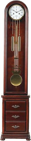 Grandfather Clocks Floor Standing Clocks with 2 Drawers Retro Grandfather Clock Small Living Room Chinese Home in Kuwait