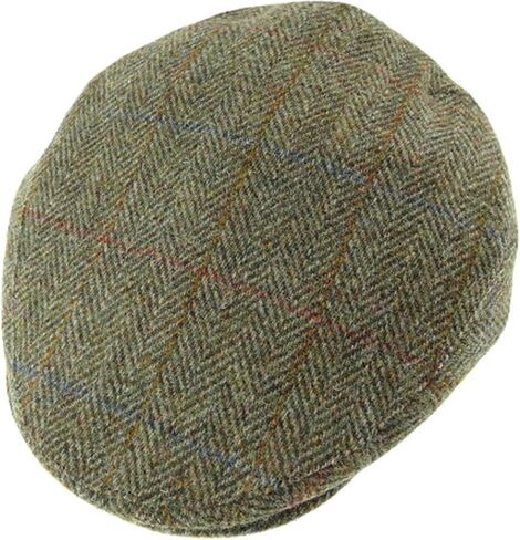 Harris Tweed County Cap Green Heringbone in Saudi Arabia