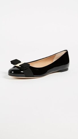 SALVATORE FERRAGAMO Women's Varina Ballet Flat W/Bow in Kuwait