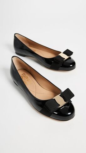 SALVATORE FERRAGAMO Women's Varina Ballet Flat W/Bow in Kuwait