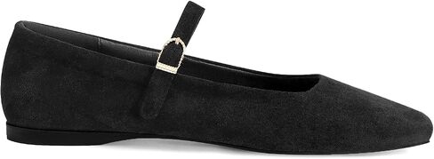 Ballet Flats Shoes for Women Square Toe Mary Jane Flats Comfortable Dressy Casual Wide Width Ballerina Shoes with Buckle in Kuwait