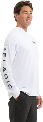 Apparel Men's Aquatek Icon Camo Hooded Fishing Shirt in Kuwait