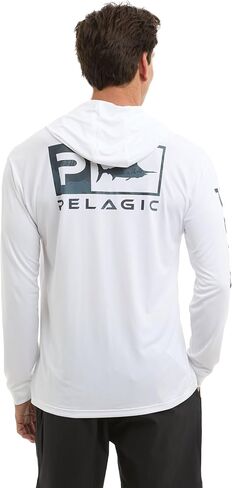 Apparel Men's Aquatek Icon Camo Hooded Fishing Shirt in Kuwait