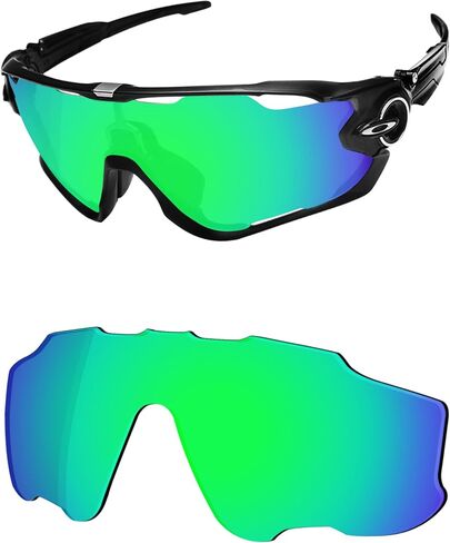 OSharp Replacement Lenses for Oakley Jawbreaker OO9290 Sunglasses - UV Protection & Perfectly Fit in Saudi Arabia