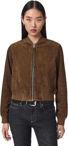 حذاء Orten Suede Bomber للسيدات من AllSaints in Kuwait