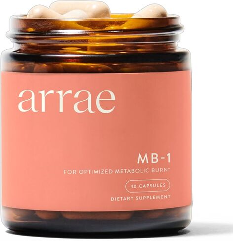 Arrae MB-1 Metabolism Support Supplement for Women | Natural Digestive & Energy Formula | 30 Capsules in Saudi Arabia