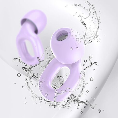 Ear Plugs for Sleeping, 35dB Noise Reduction Hearing Protection EarPlugs, Reusable Silicone Earplug, 7 Pair Eartips in XS/S/M/L Replaceable Single/Double Ear Plug for Sleep, Study, Work, Events in Saudi Arabia