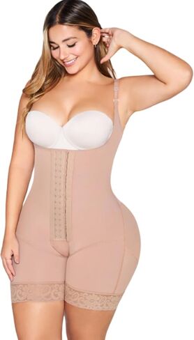 Hourglass Body Shaper – High Compression Bodysuit with Waist Slimming, Glute Lift & Adjustable Straps 2820 in Saudi Arabia