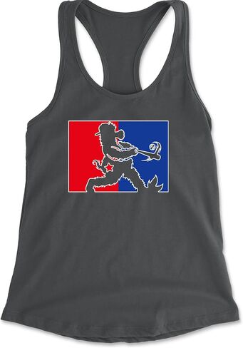 قميص بدون أكمام من Batter Up Philly Baseball Phan Racerback للنساء، ناعم وجذاب in Kuwait