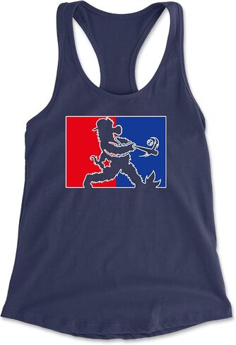 قميص بدون أكمام من Batter Up Philly Baseball Phan Racerback للنساء، ناعم وجذاب in Kuwait