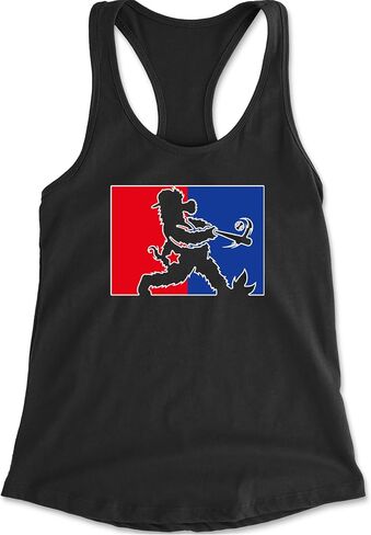 قميص بدون أكمام من Batter Up Philly Baseball Phan Racerback للنساء، ناعم وجذاب in Kuwait