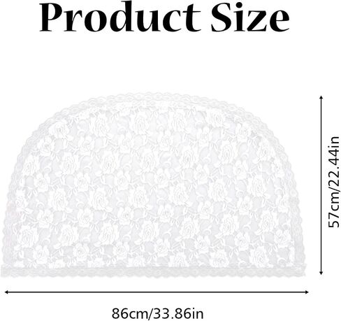 White Lace Catholic Veils Mantilla Veils Catholic for Church Women Mass Wedding Brides Vintage Floral Headwrap Wedding Decoration Gift in Kuwait