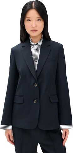 rag & bone Women's Frank Mixed Media Blazer in Kuwait
